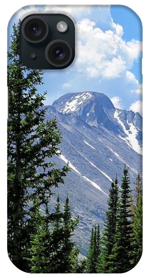 Colorado iPhone Case featuring the photograph Longs Peak Summer by Connor Beekman