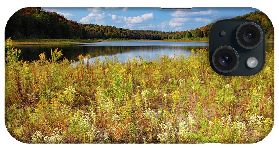 Allegheny Plateau iPhone Case featuring the photograph Lower Woods Pond by Michael Gadomski