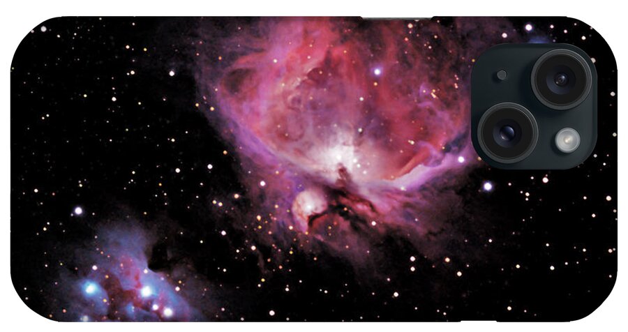 New Mexico iPhone Case featuring the photograph M42, The Great Nebula Of Orion by A. V. Ley