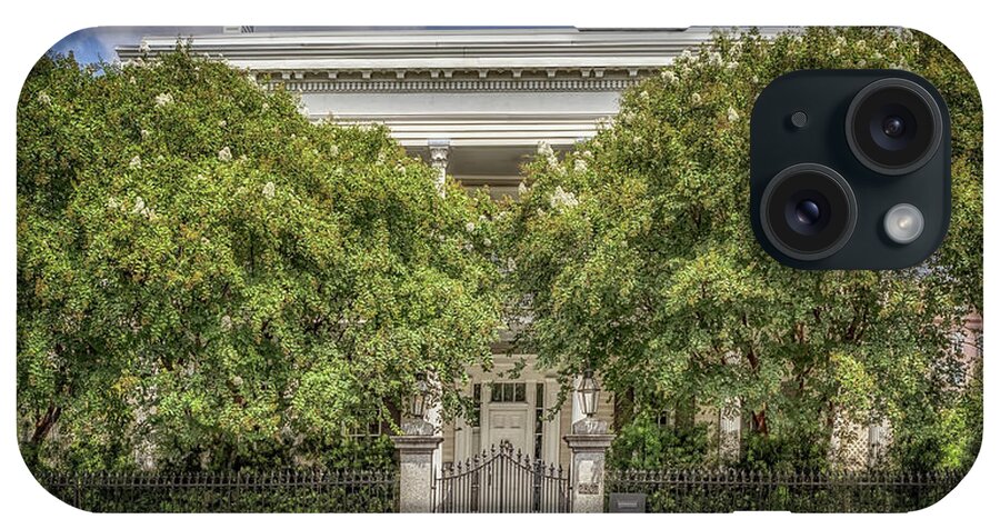 Garden District iPhone Case featuring the photograph Maddox - McLendon House by Susan Rissi Tregoning