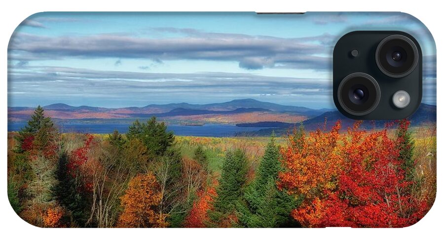 Landscape iPhone Case featuring the photograph Maine Fall Foliage by Russel Considine