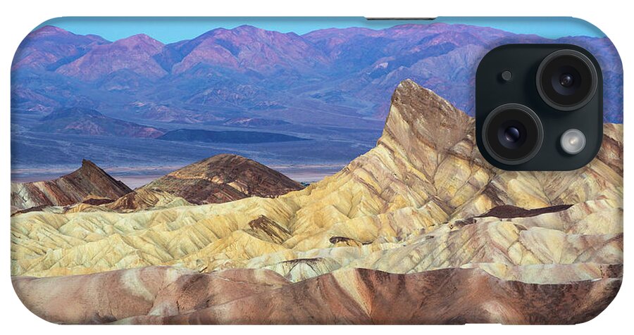 Death Valley iPhone Case featuring the photograph Manley Beacon In Death Valley by Mimi Ditchie