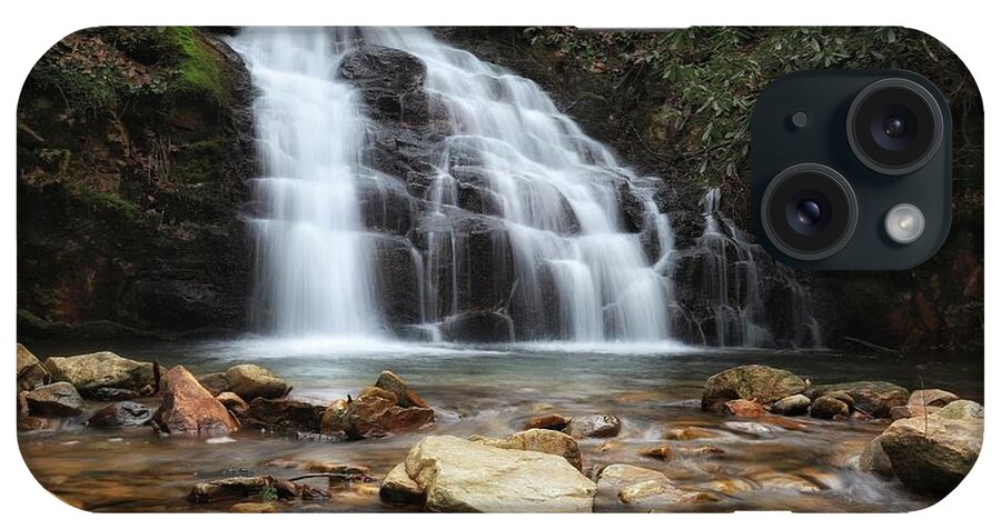 Waterfall iPhone Case featuring the photograph Martin Creek Falls by Chris Berrier