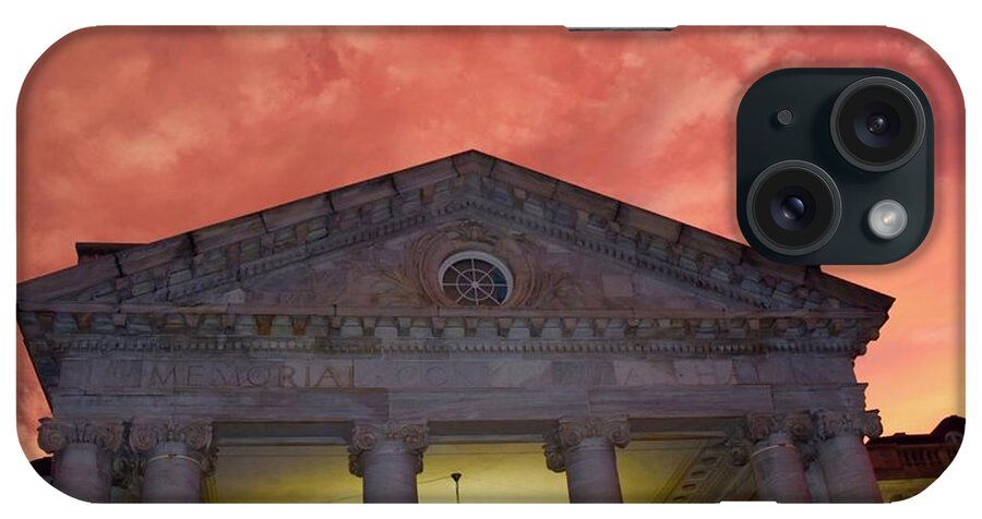 Dc iPhone Case featuring the photograph Sunset@Memorial Continental Hall by Bnte Creations