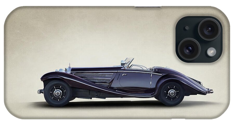 Mercedes-benz iPhone Case featuring the digital art Mercedes Benz 500K by Douglas Pittman