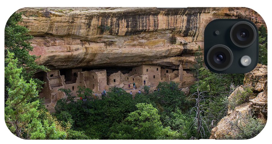 Strutures iPhone Case featuring the photograph Mesa Verde National Park - 7733 by Jerry Owens