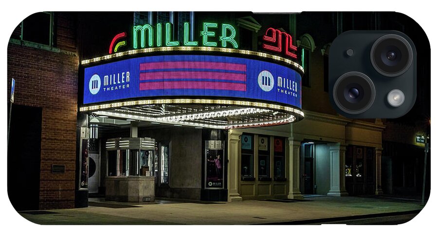 Miller Theater Augusta Ga Georgia Night iPhone Case featuring the photograph Miller Theater Augusta GA by Sanjeev Singhal