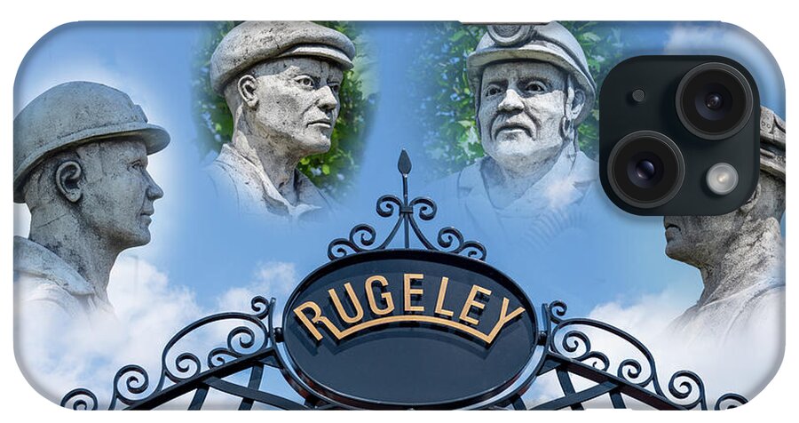Rugeley iPhone Case featuring the photograph Miners of Rugeley by Steev Stamford