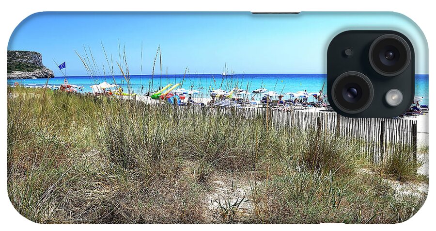 Scenics iPhone Case featuring the photograph Minorca Isle Beach by Stefano Salvetti