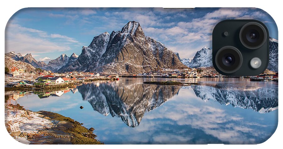 Mirror In The Fjord iPhone Case featuring the photograph Mirror In The Fjord by Michael Blanchette Photography