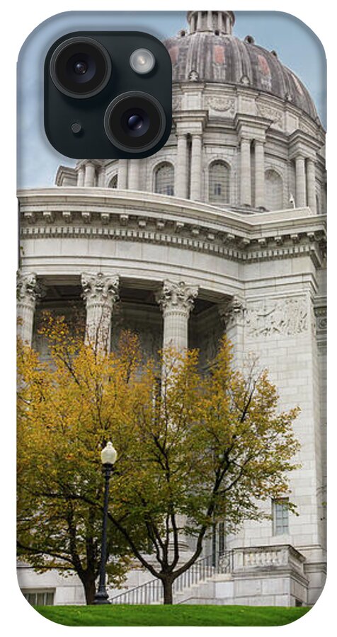 Jefferson City iPhone Case featuring the photograph Missouri State Capitol by Jennifer White