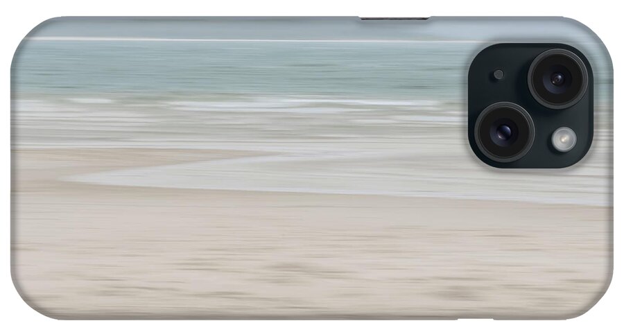 Misty Beach 02 iPhone Case featuring the photograph Misty Beach 02 by Eva Bane