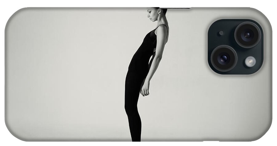 Ballet Dancer iPhone Case featuring the photograph Modern Ballet Dancer by Lambada