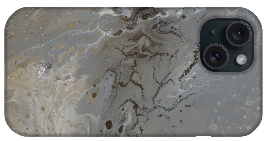 Modern iPhone Case featuring the painting Modern Flow I by Tiffany Hakimipour