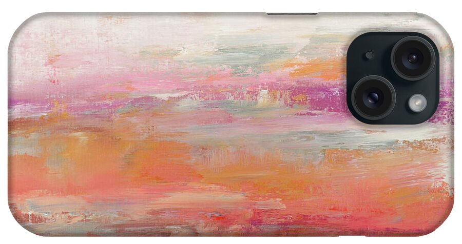 Modern Industrial 30 iPhone Case featuring the painting Modern Industrial 30 by Hilary Winfield