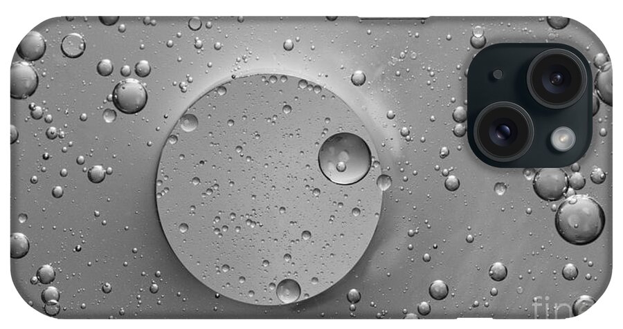 Abstract iPhone Case featuring the photograph Monochrome Abstract by Sal Ahmed