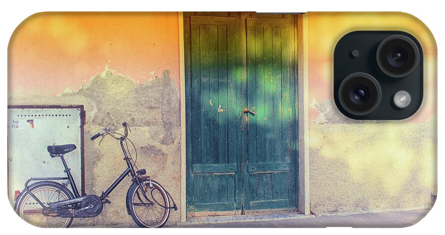 Bikes iPhone Case featuring the photograph Monterosso 6 by Becqi Sherman