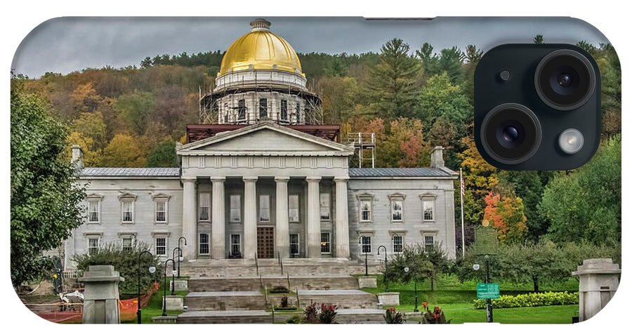 Vermont iPhone Case featuring the photograph Montpelier by Cathy Kovarik