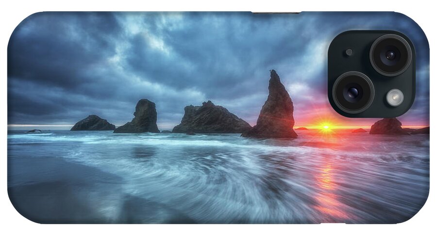 Moody Blues Of Oregon
Nautical & Coastal iPhone Case featuring the photograph Moody Blues Of Oregon by Darren White Photography