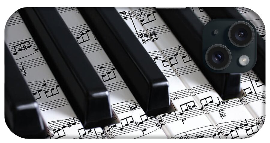 Piano iPhone Case featuring the photograph Moonlight Sonata by Iryna Goodall