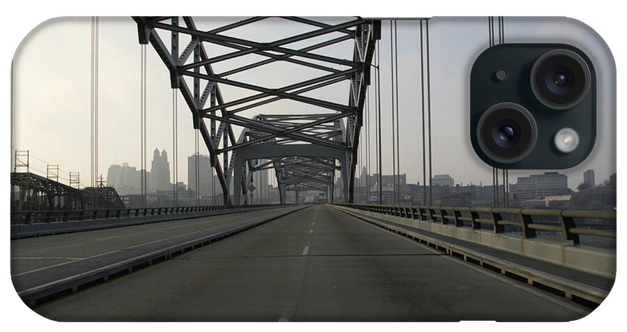 Empty iPhone Case featuring the photograph Morning Bridge by Tapshooter