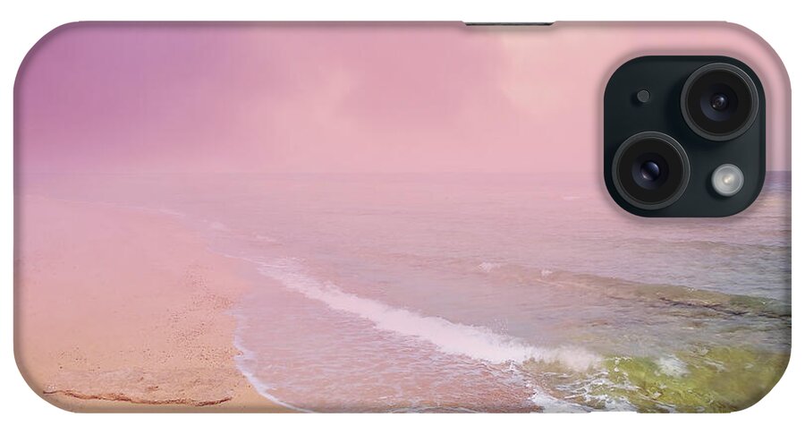 Dreamy iPhone Case featuring the photograph Morning Hour By The Seashore In Dreamland by Johanna Hurmerinta
