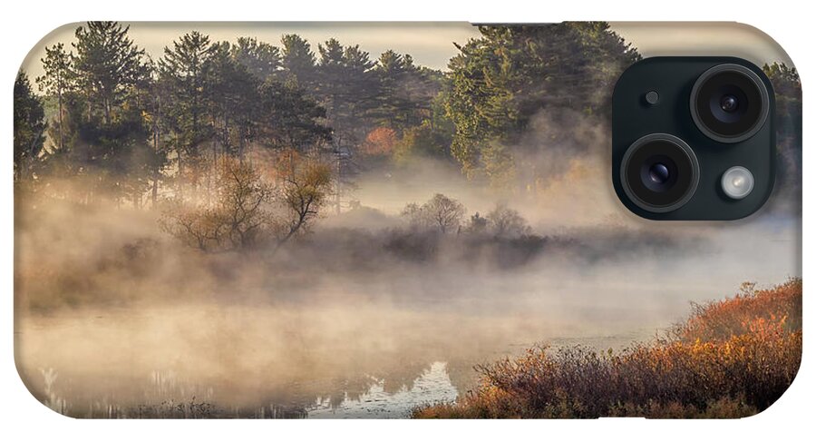 Concord iPhone Case featuring the photograph Morning Mist on the Sudbury River by Kristen Wilkinson