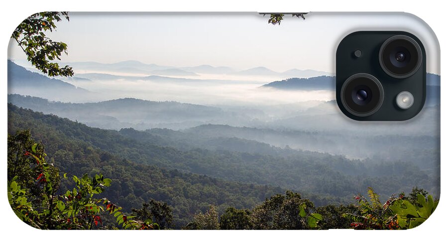 Chestnut Cove iPhone Case featuring the photograph Morning on the Blueridge Parkway by L Bosco