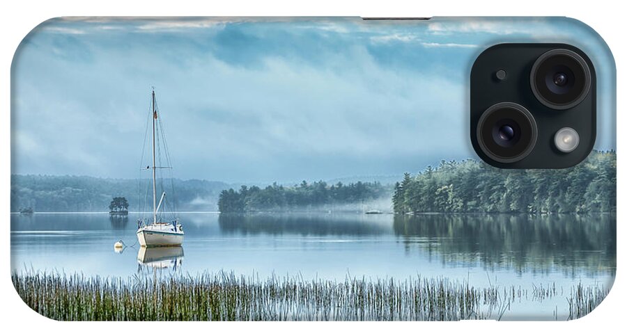 New England iPhone Case featuring the photograph Morning Tranquility by Ray Silva