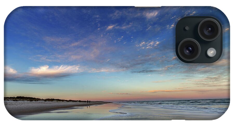 Hatteras iPhone Case featuring the photograph Morning Walk by Joye Ardyn Durham