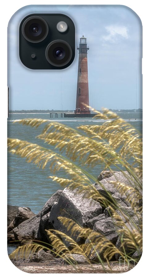 Morris Island Lighthouse iPhone Case featuring the photograph Morris Island Lighthouse - Charleston South Carolina by Dale Powell