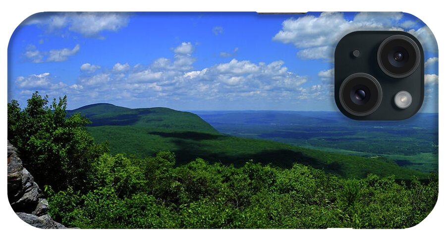 Mount Everett And Mount Race From The Summit Of Bear Mountain In Connecticut iPhone Case featuring the photograph Mount Everett and Mount Race from the Summit of Bear Mountain in Connecticut by Raymond Salani III