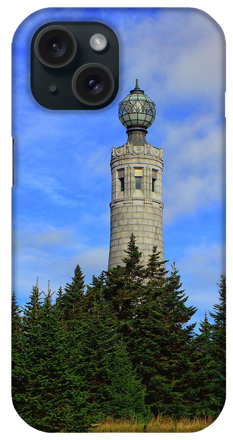 Mount Greylock Tower From Bascom Lodge iPhone Case featuring the photograph Mount Greylock Tower from Bascom Lodge by Raymond Salani III