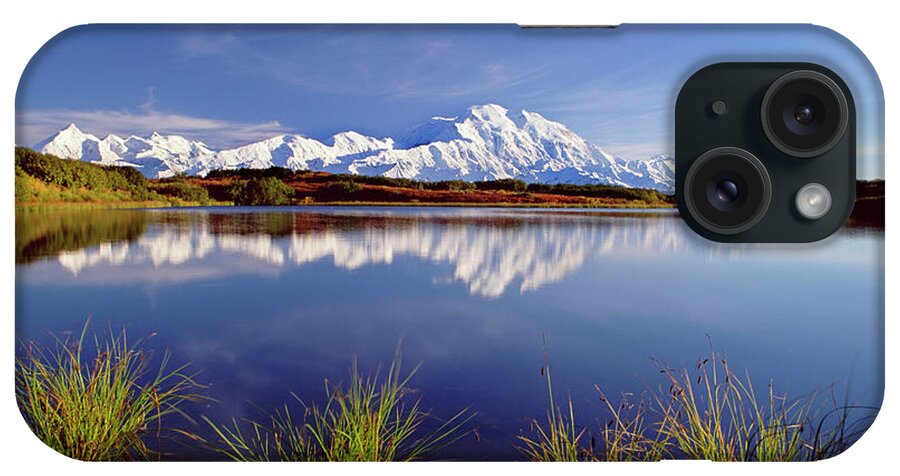 Tranquility iPhone Case featuring the photograph Mount Mckinley In Denali National Park by Mint Images - David Schultz
