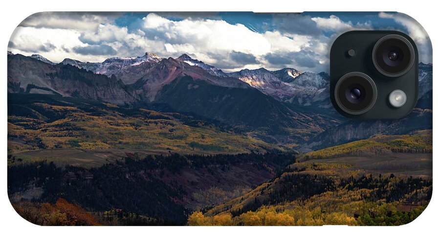 Mount Wilson iPhone Case featuring the photograph San Juan Mountains in Autumn by Norma Brandsberg