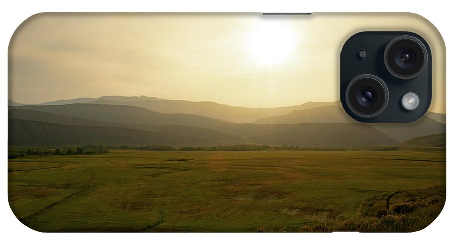 Mountain iPhone Case featuring the photograph Mountains at Dawn by Nicole Lloyd
