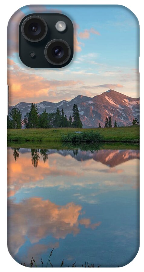 00574864 iPhone Case featuring the photograph Mt. Dana Reflection, Tioga Pass #4 by Tim Fitzharris