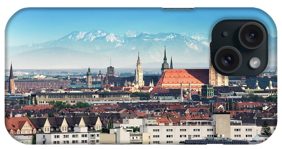 European Alps iPhone Case featuring the photograph Munich by Bkindler
