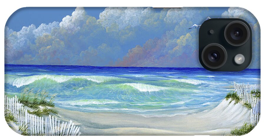 My Favorite Spot iPhone Case featuring the painting My Favorite Spot by Russell Bentley
