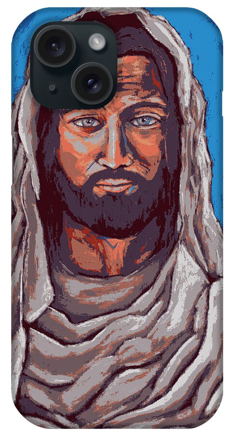 Jesus iPhone Case featuring the digital art My Lord And Savior - Digital Art by David Hinds