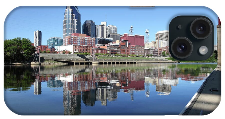 Cumberland River iPhone Case featuring the photograph Nashville Tennessee by Denistangneyjr