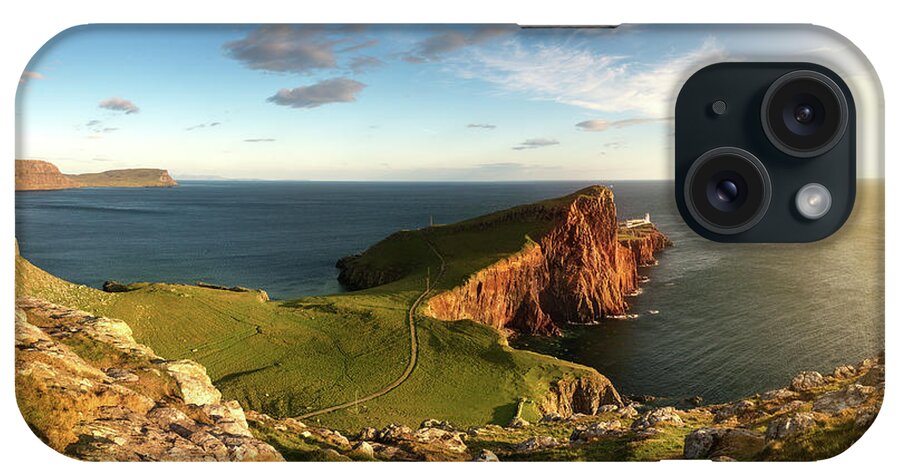 Tranquility iPhone Case featuring the photograph Neist Point II by Philipp Klinger