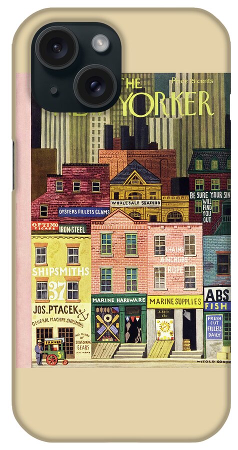 New Yorker April 6 1946 iPhone Case