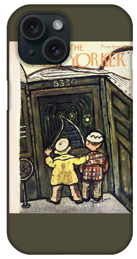 New Yorker March 22, 1947 iPhone Case