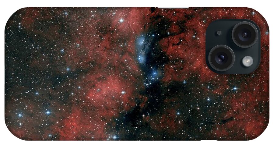 Astronomy iPhone Case featuring the photograph Ngc 6914 Nebulae by Davide De Martin/science Photo Library