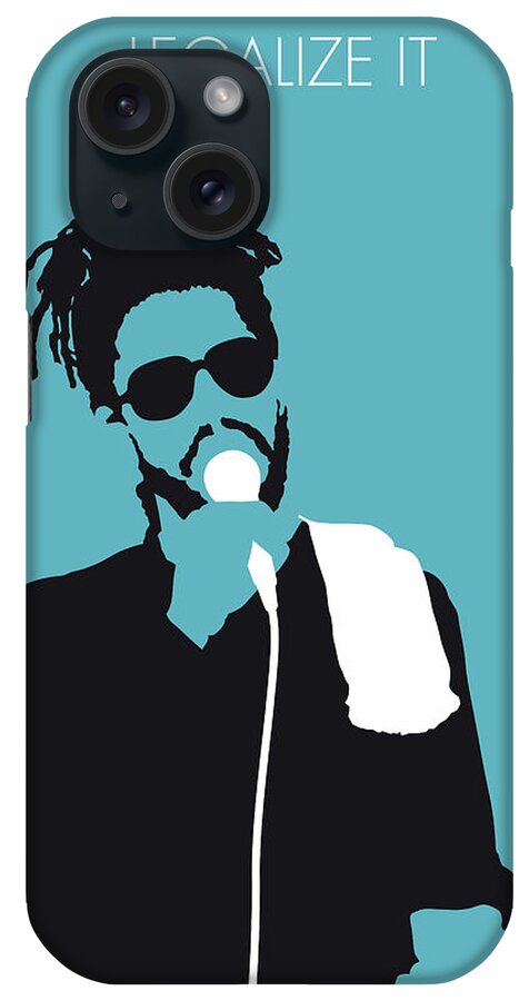 Peter iPhone Case featuring the digital art No225 MY PETER TOSH Minimal Music poster by Chungkong Art