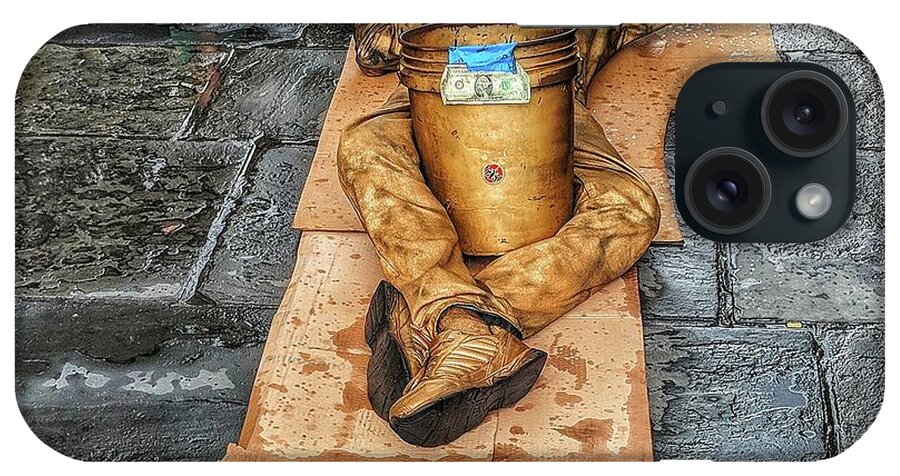 Street Art iPhone Case featuring the photograph NOLA Street Art Alive by Portia Olaughlin