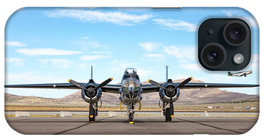 Airplane iPhone Case featuring the photograph North American B-25 Mitchell No 3 by Rick Pisio