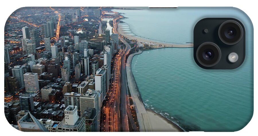 Lake Michigan iPhone Case featuring the photograph North Lake Shore Drive by By Ken Ilio