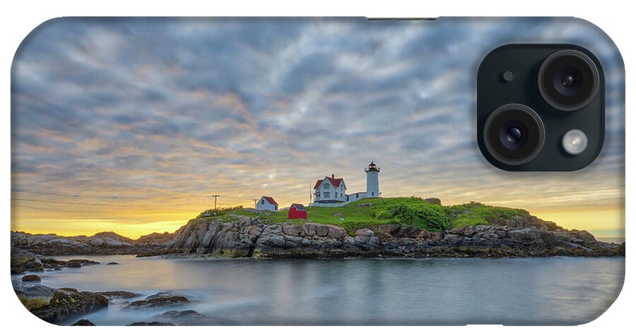 Cape Neddick Light iPhone Case featuring the photograph Nubble Lighthouse by Juergen Roth